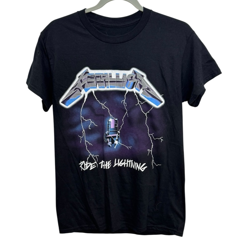 Metallica Men’s Black Graphic Tee Size S